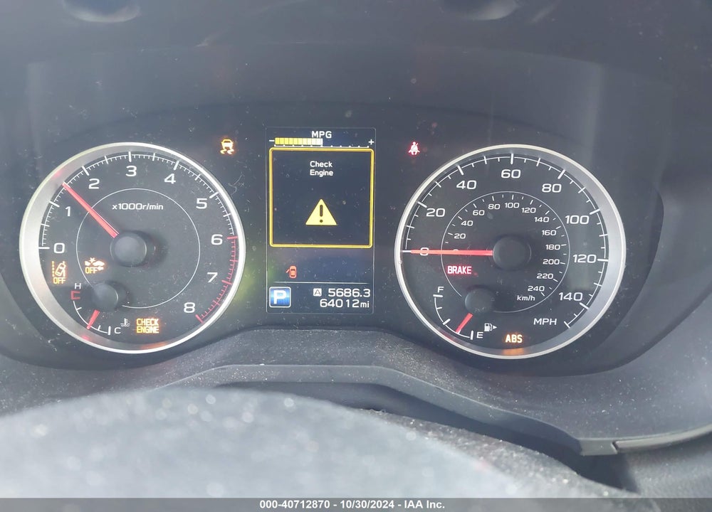 2020 SUBARU ASCENT PREMIUM VIN: 4S4WMABD1L3466314