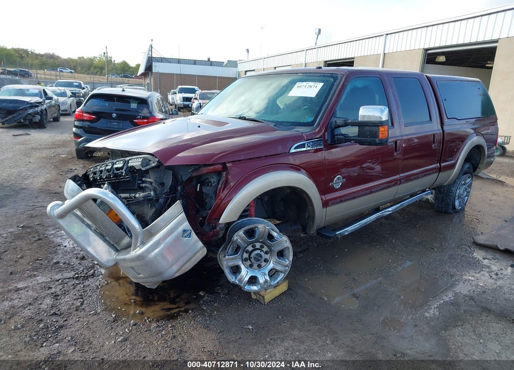 2012 FORD F250 VIN: 1FT7W2BT4CEA55400