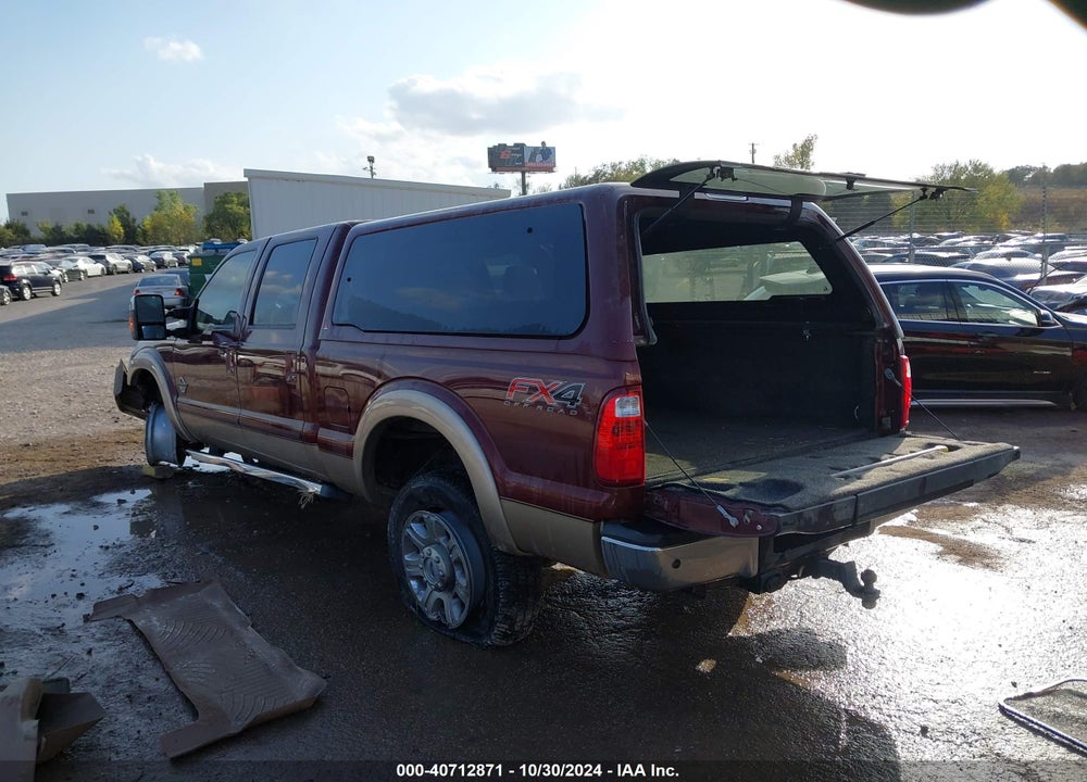 2012 FORD F250 VIN: 1FT7W2BT4CEA55400