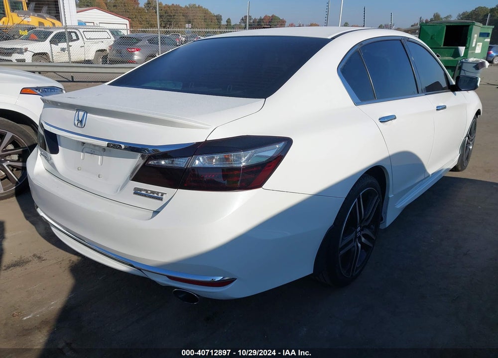 2017 HONDA ACCORD SPORT SE VIN: 1HGCR2F16HA295997