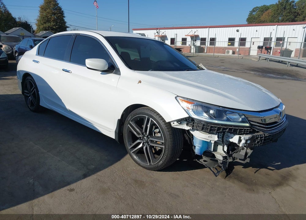 2017 HONDA ACCORD SPORT SE VIN: 1HGCR2F16HA295997