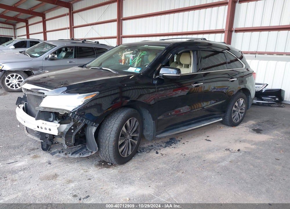 2015 ACURA MDX TECHNOLOGY PACKAGE VIN: 5FRYD3H45FB005557