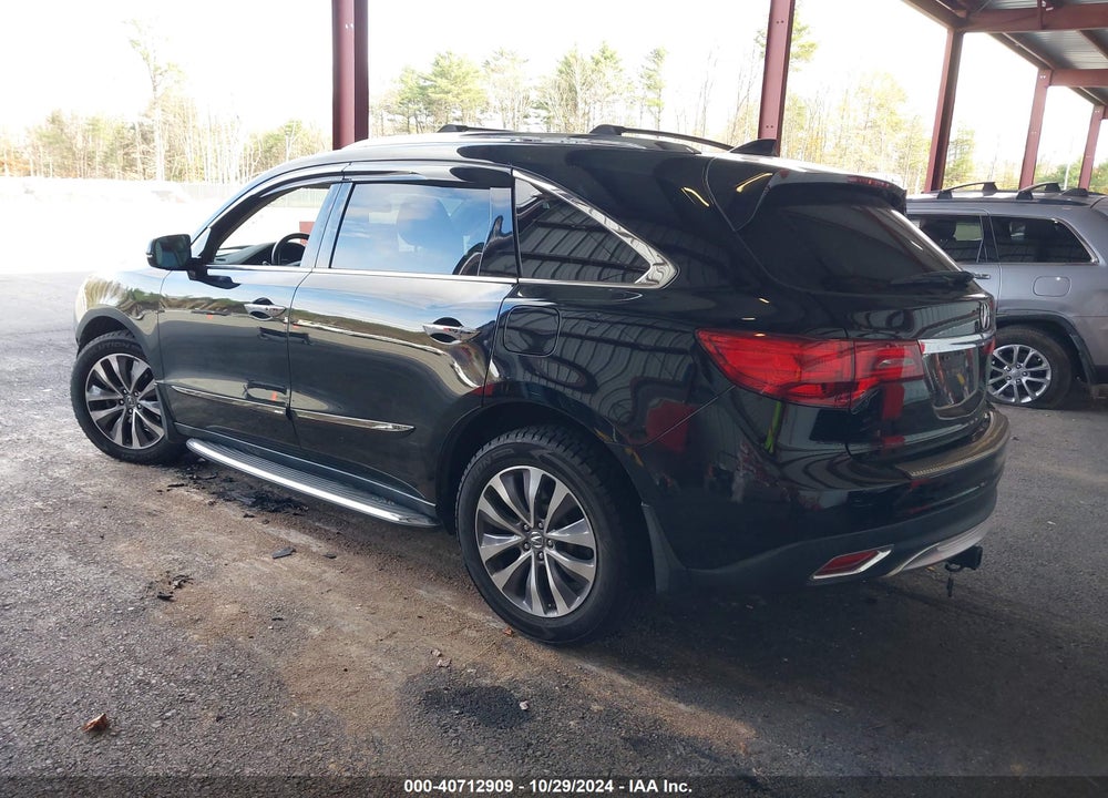 2015 ACURA MDX TECHNOLOGY PACKAGE VIN: 5FRYD3H45FB005557