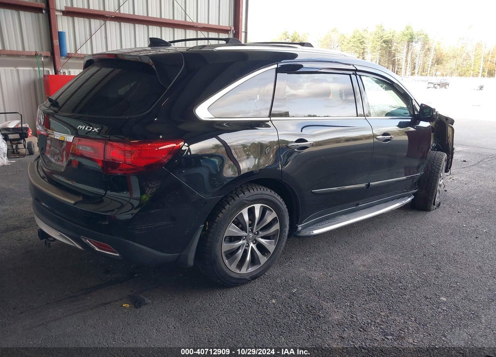 2015 ACURA MDX TECHNOLOGY PACKAGE VIN: 5FRYD3H45FB005557