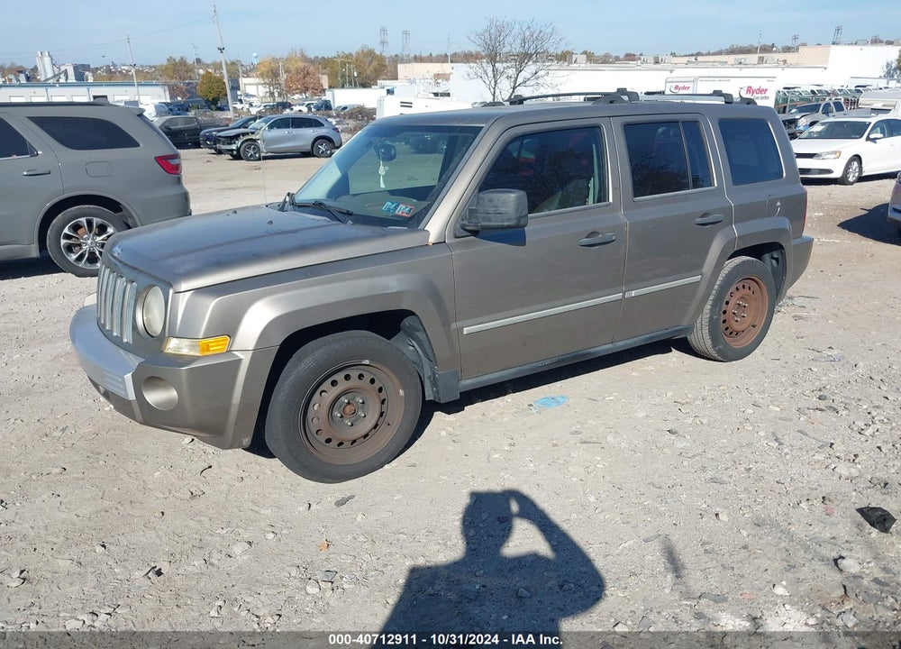 2008 JEEP PATRIOT LIMITED VIN: 1J8FT48W78D540430