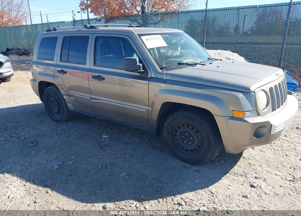 2008 JEEP PATRIOT LIMITED VIN: 1J8FT48W78D540430