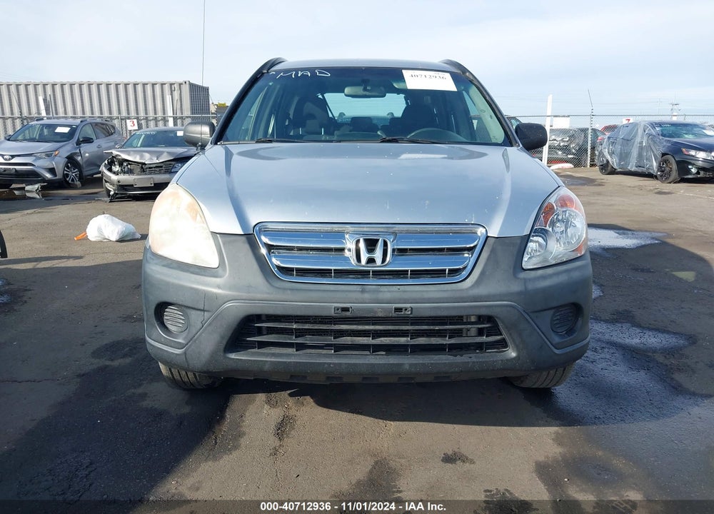 2006 HONDA CR-V LX VIN: JHLRD68586C016505