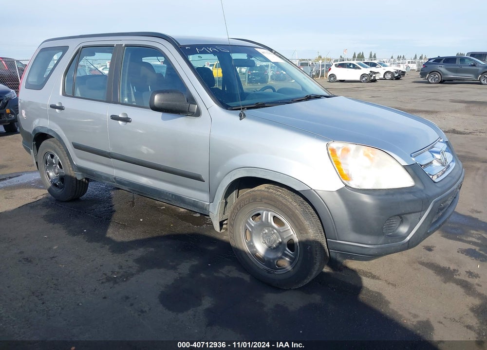 2006 HONDA CR-V LX VIN: JHLRD68586C016505