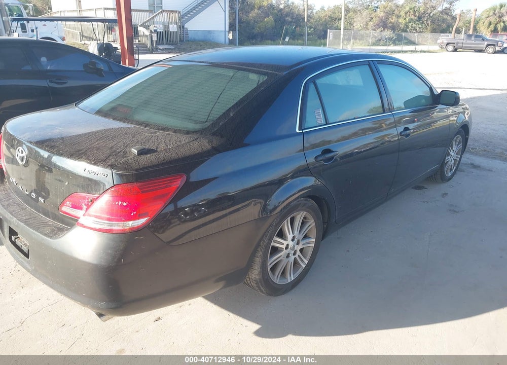 2005 TOYOTA AVALON LIMITED VIN: 4T1BK36B85U049780