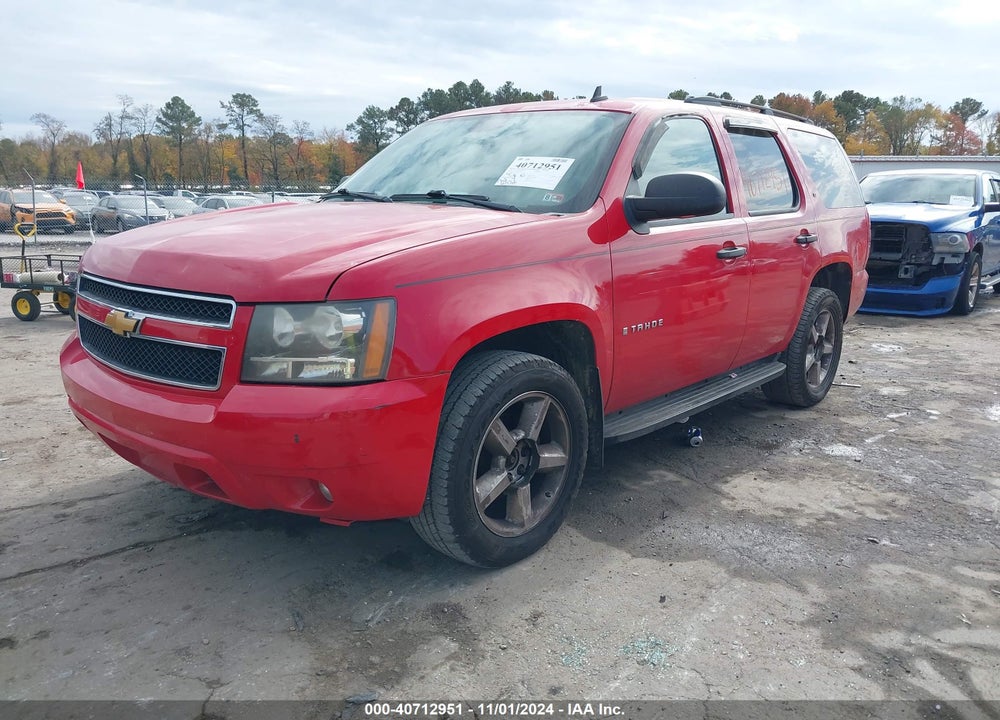 2008 CHEVROLET TAHOE LT VIN: 1GNFK13048J203704