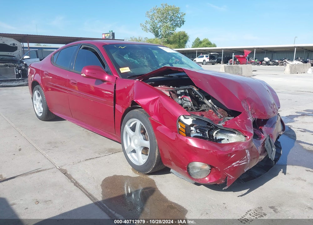 2005 PONTIAC GRAND PRIX VIN: 2G2WP522X51293973