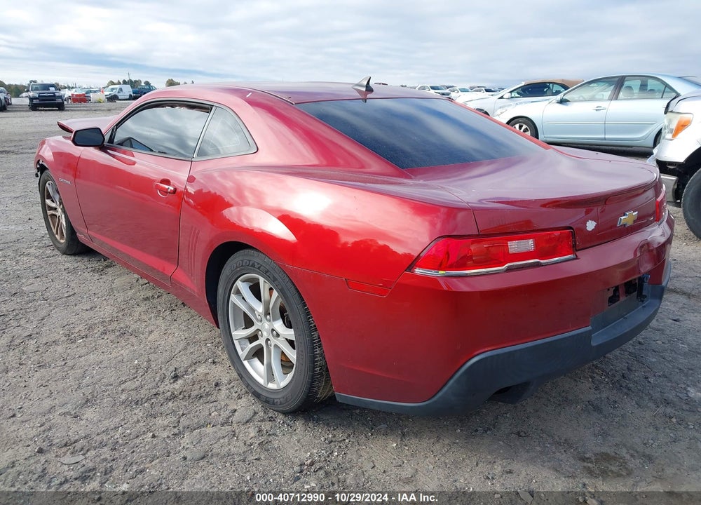 2015 CHEVROLET CAMARO 2LS VIN: 2G1FB1E30F9198325