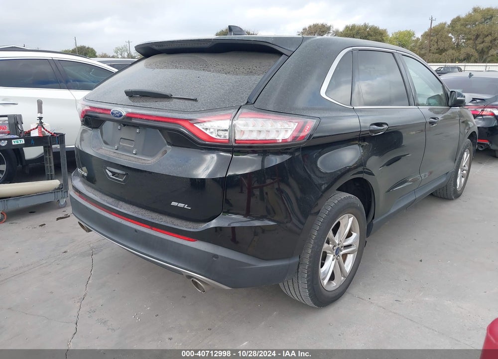 2016 FORD EDGE SEL VIN: 2FMPK3J88GBC67034