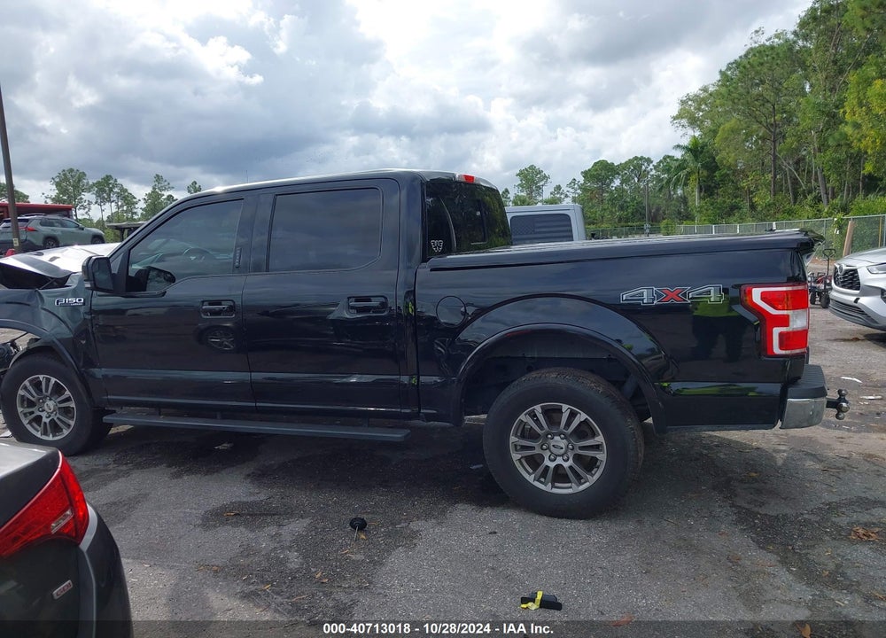 2018 FORD F-150 LARIAT VIN: 1FTEW1E56JFB88780