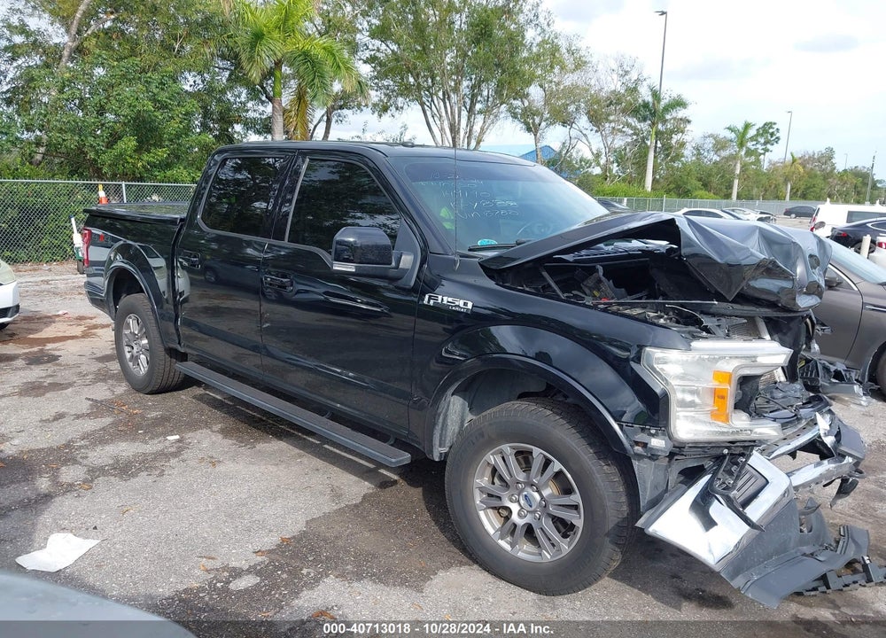 2018 FORD F-150 LARIAT VIN: 1FTEW1E56JFB88780
