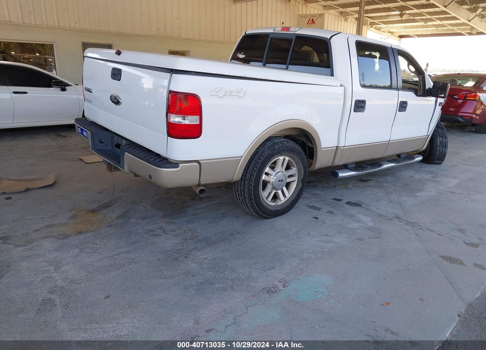 2008 FORD F-150 60TH ANNIVERSARY/FX4/KING RANCH/LARIAT/XLT VIN: 1FTPW14V68FA90322
