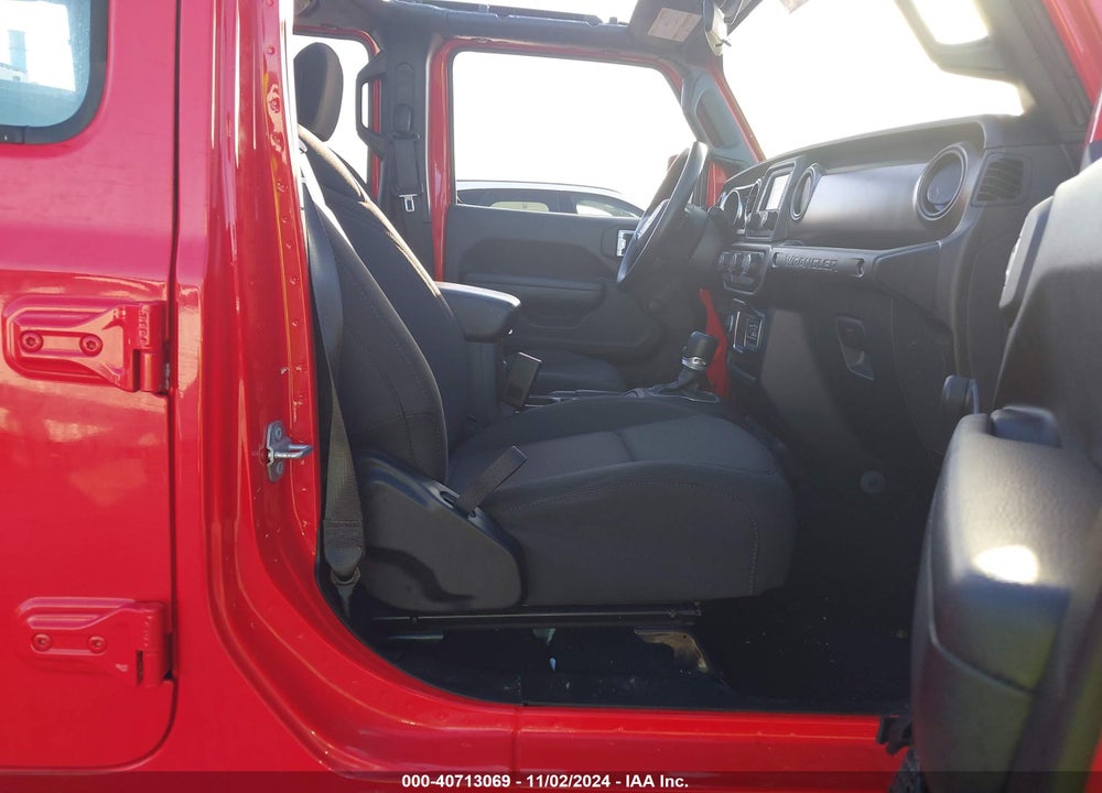2021 ANGLER JEEP WR UNLIMITED SPORT 4X4 VIN: 1C4HJXDN4MW717132