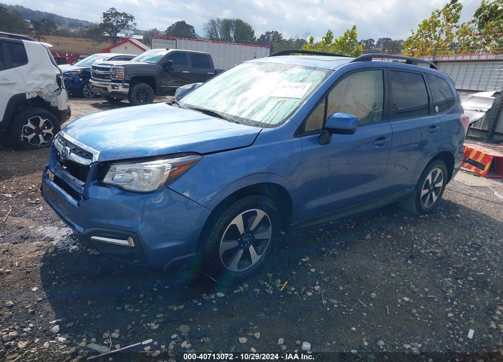 2018 SUBARU FORESTER 2.5I PREMIUM VIN: JF2SJAEC8JH594064