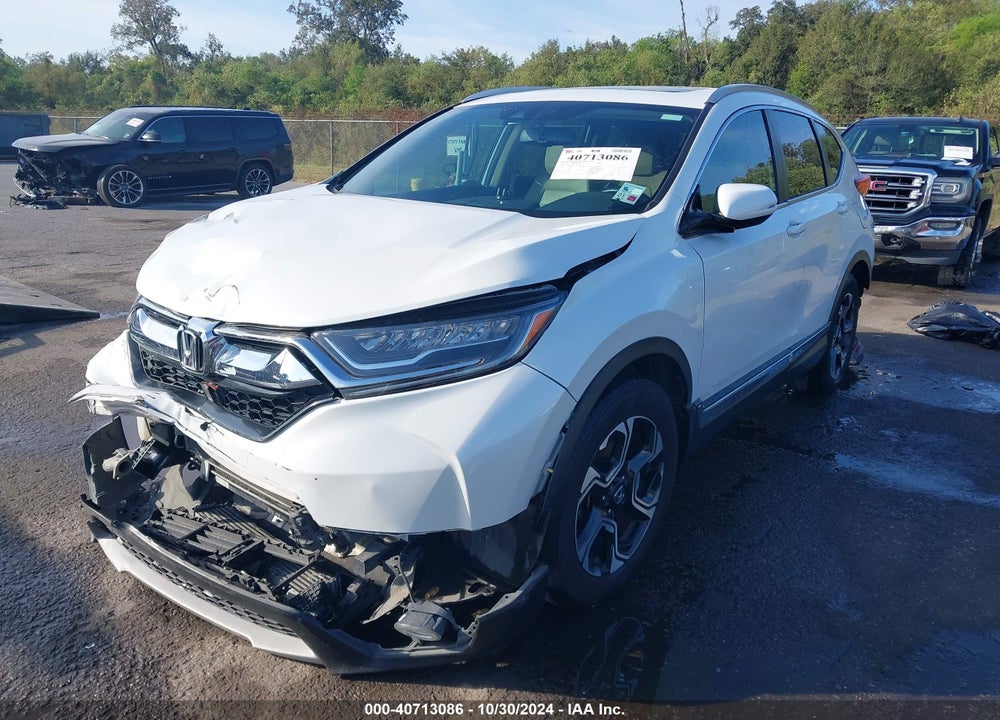 2019 HONDA CR-V TOURING VIN: 7FARW1H9XKE013684