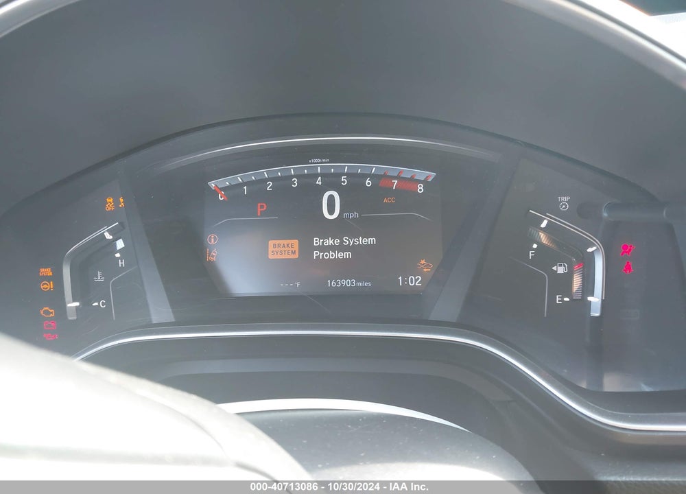 2019 HONDA CR-V TOURING VIN: 7FARW1H9XKE013684