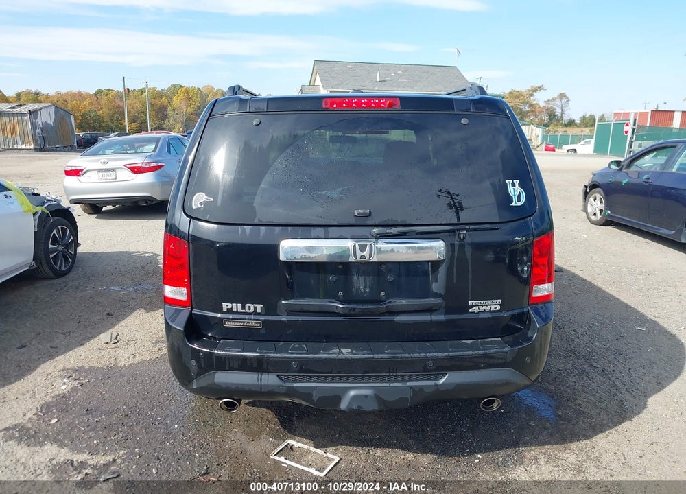 2013 HONDA PILOT TOURING VIN: 5FNYF4H93DB063936