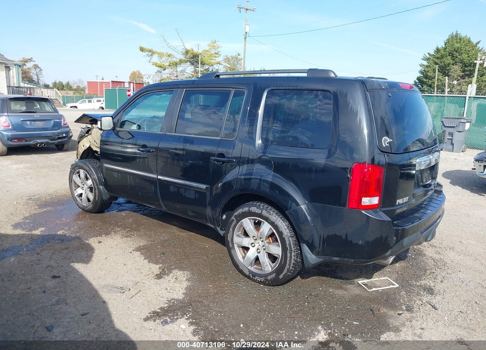 2013 HONDA PILOT TOURING VIN: 5FNYF4H93DB063936