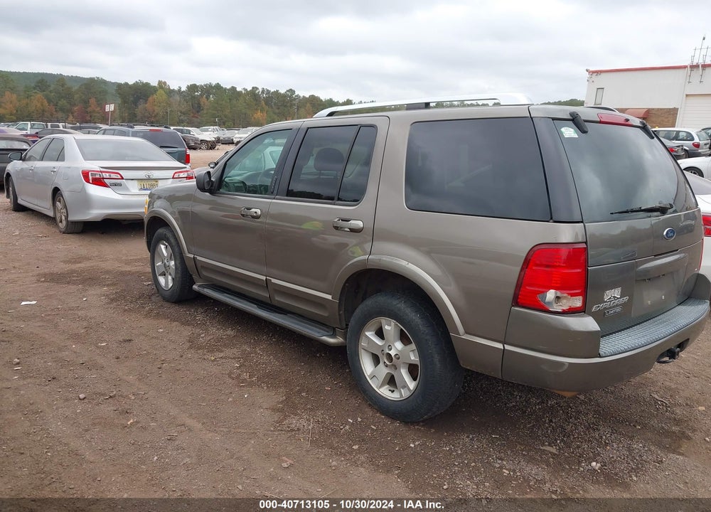 2003 FORD EXPLORER LIMITED VIN: 1FMZU65K33UB61752
