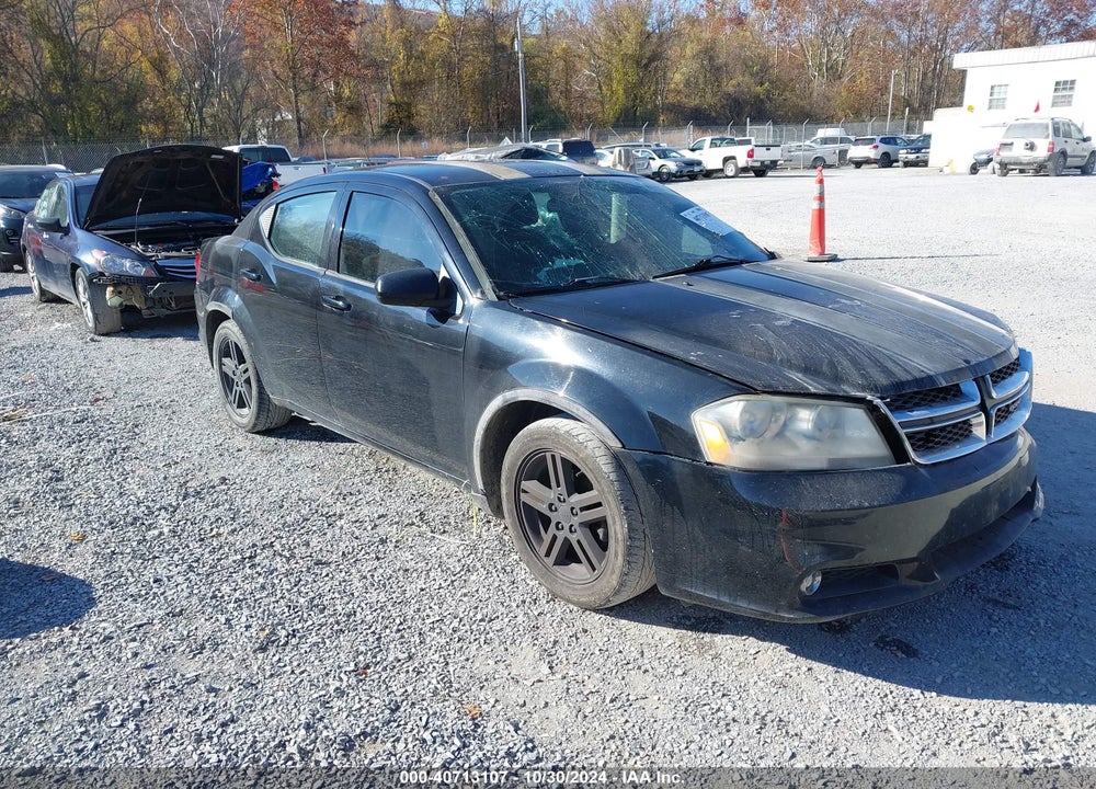 2013 DODGE AVENGER SXT VIN: 1C3CDZCB2DN502587