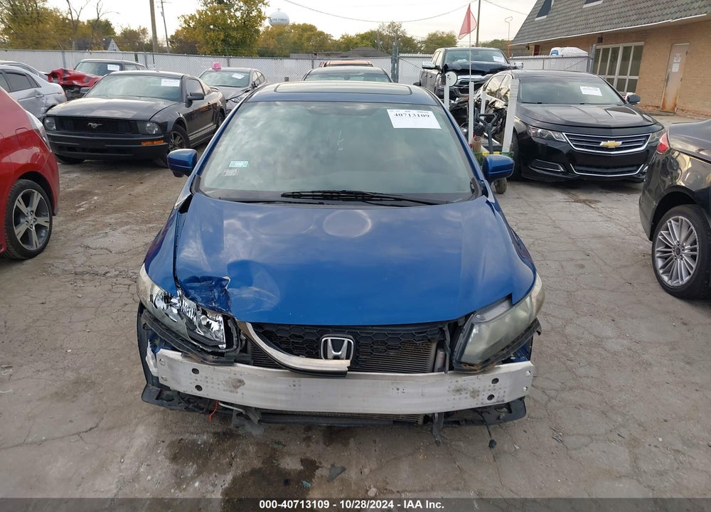 2014 HONDA CIVIC SI VIN: 2HGFB6E5XEH703394