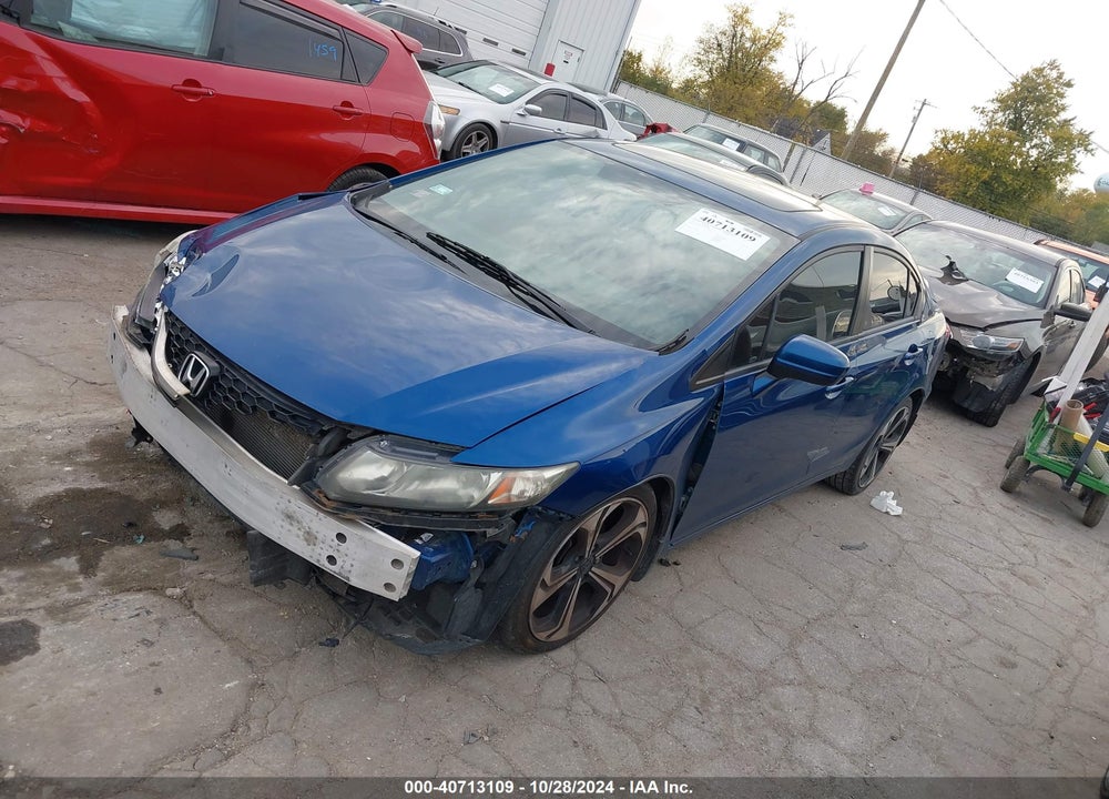 2014 HONDA CIVIC SI VIN: 2HGFB6E5XEH703394