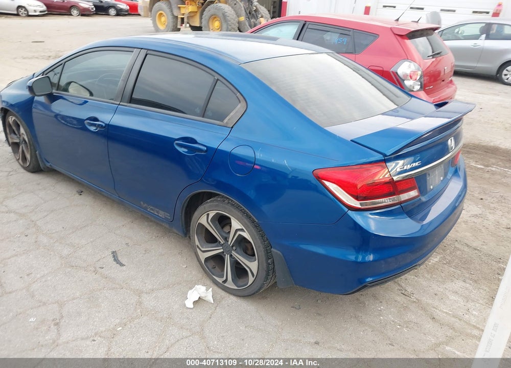 2014 HONDA CIVIC SI VIN: 2HGFB6E5XEH703394