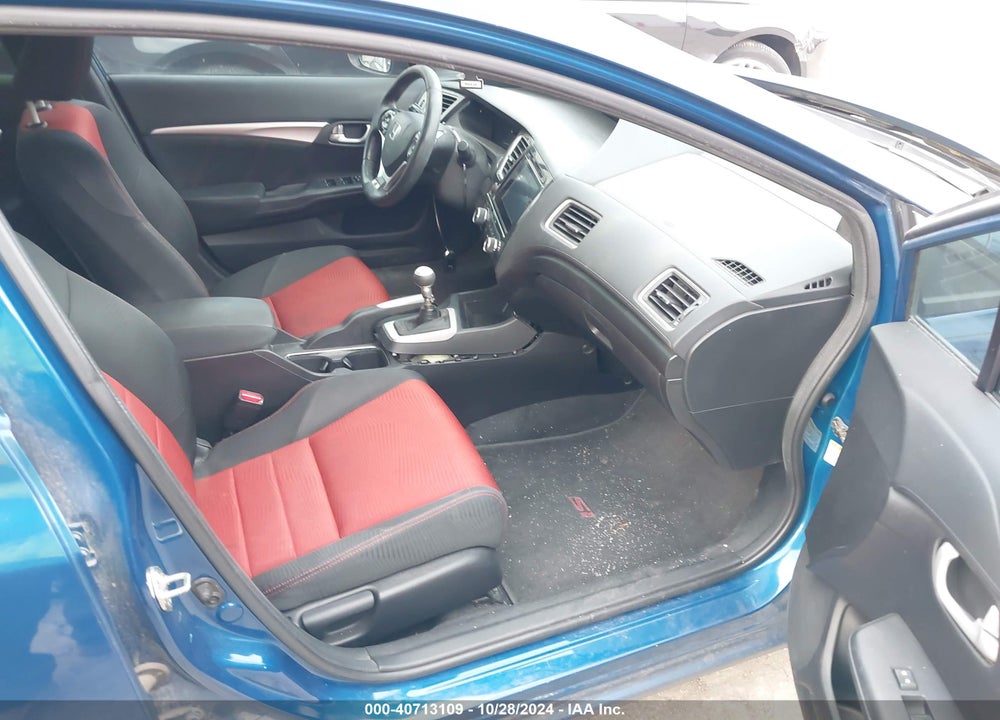 2014 HONDA CIVIC SI VIN: 2HGFB6E5XEH703394