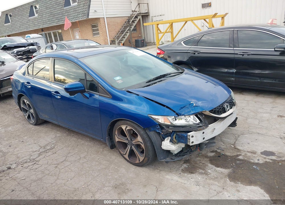 2014 HONDA CIVIC SI VIN: 2HGFB6E5XEH703394
