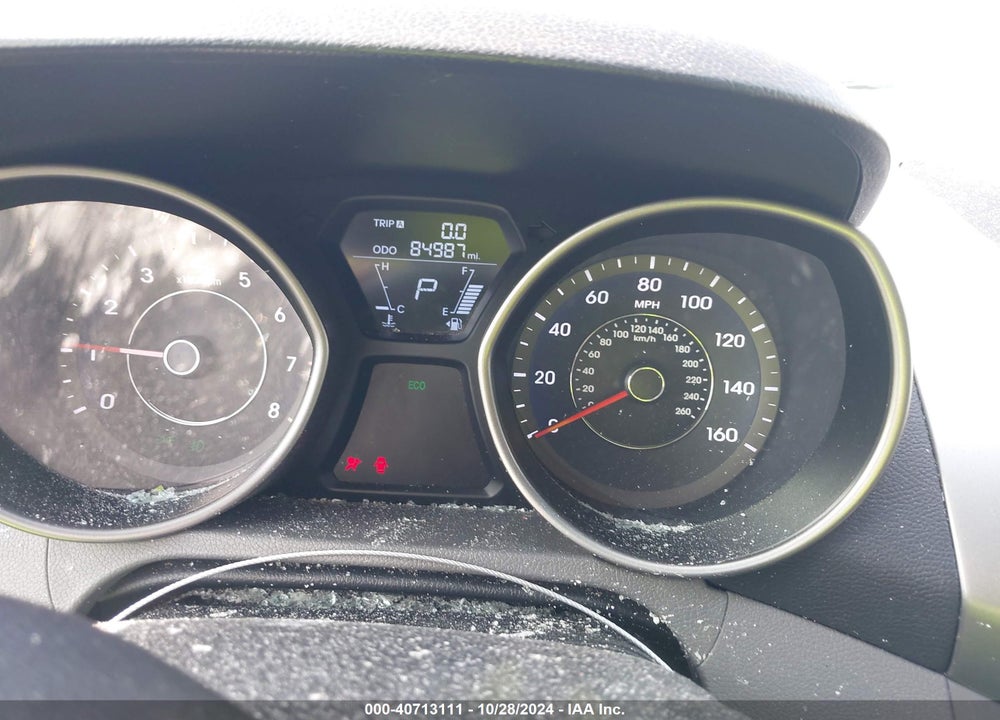2013 HYUNDAI ELANTRA GLS VIN: 5NPDH4AE7DH426675