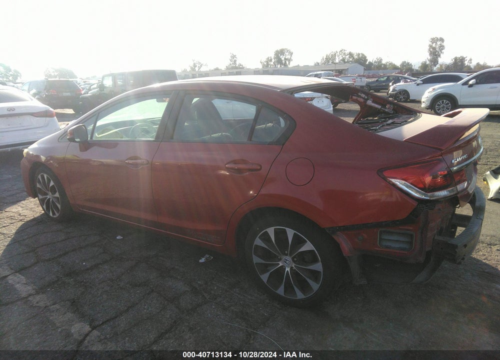 2013 HONDA CIVIC SI VIN: 2HGFB6E5XDH707332