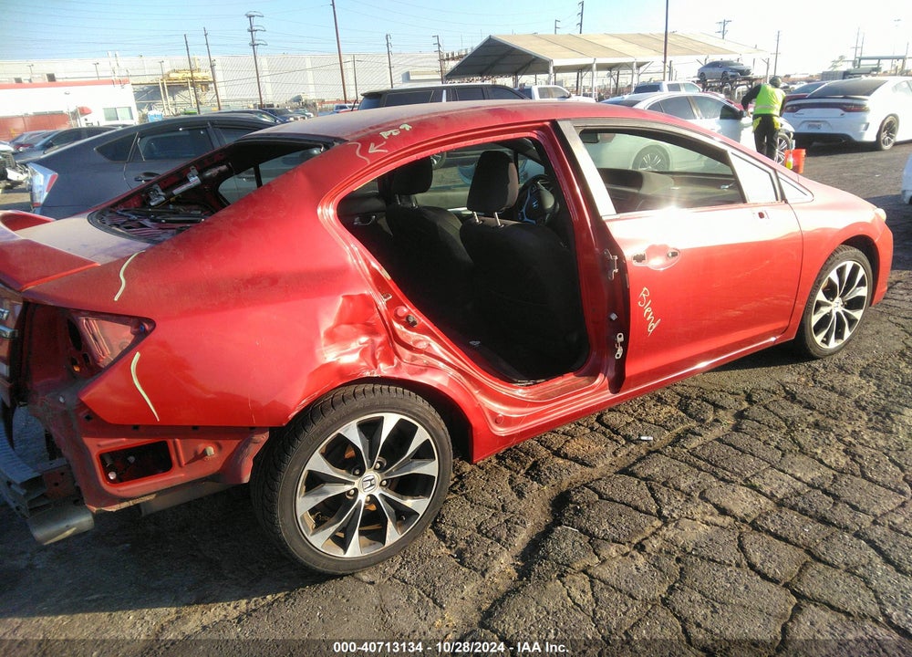 2013 HONDA CIVIC SI VIN: 2HGFB6E5XDH707332