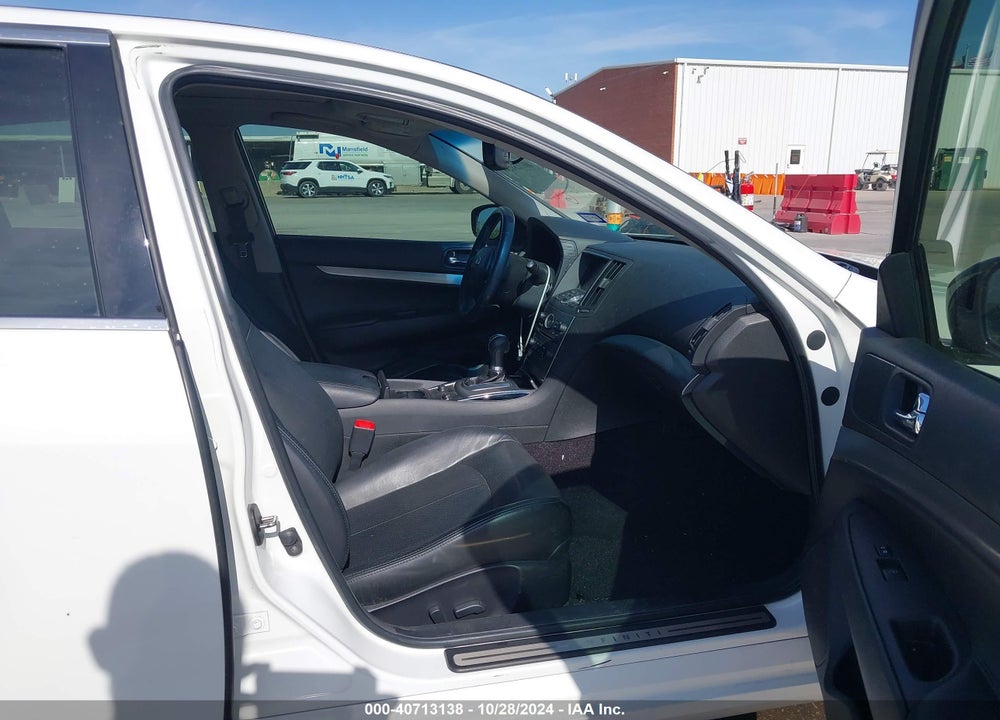 2012 INFINITI G25 JOURNEY VIN: JN1DV6AP0CM700649