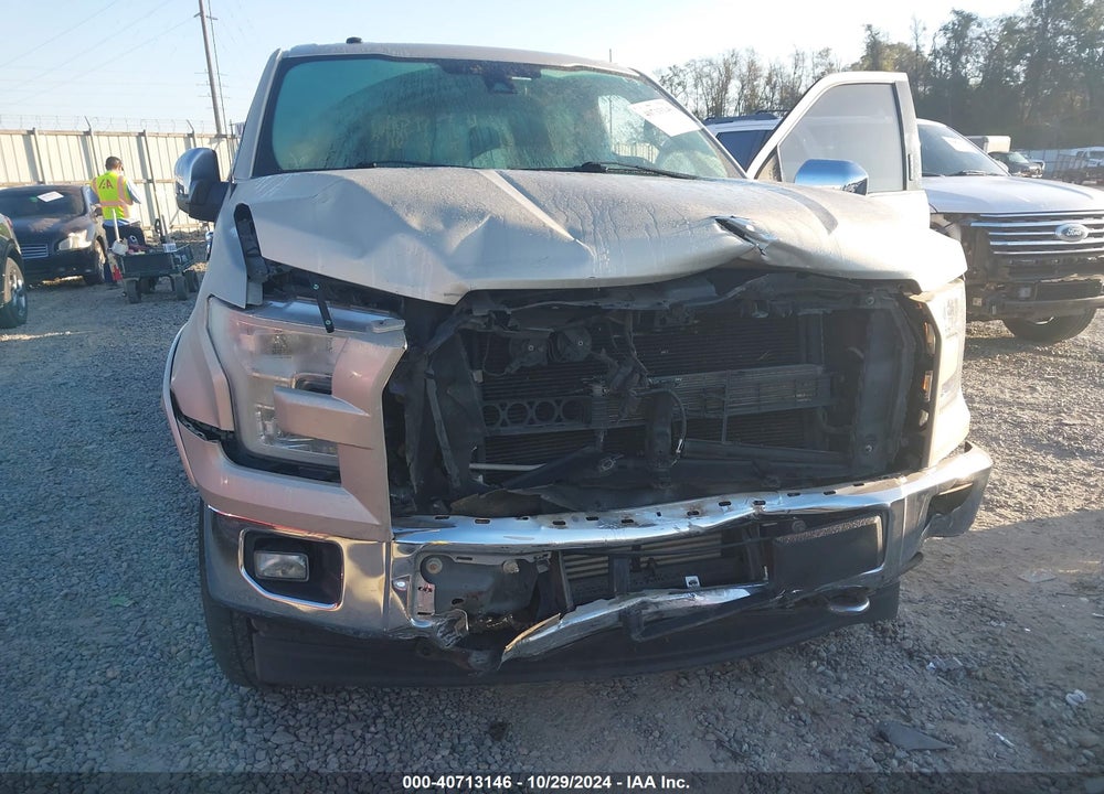 2017 FORD F-150 LARIAT VIN: 1FTEW1EG0HFA51653