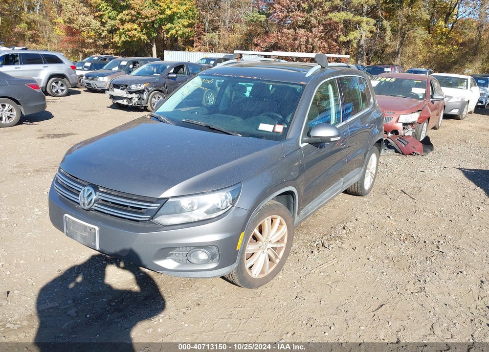 2013 VOLKSWAGEN TIGUAN SE VIN: WVGBV3AX9DW604202