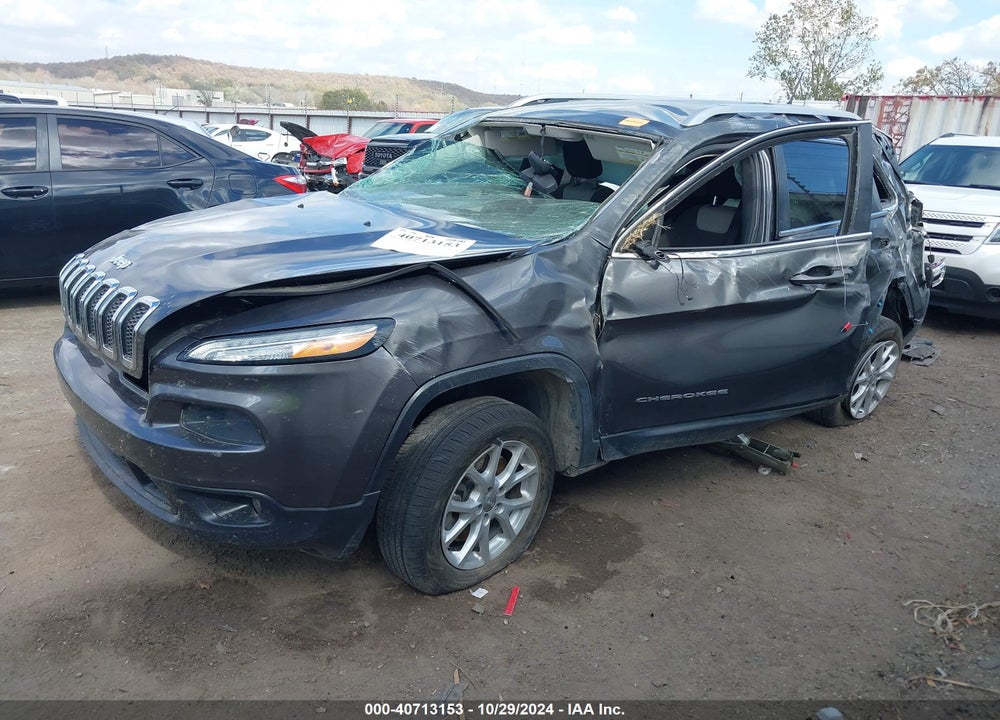 2014 JEEP CHEROKEE LATITUDE VIN: 1C4PJLCB5EW158431