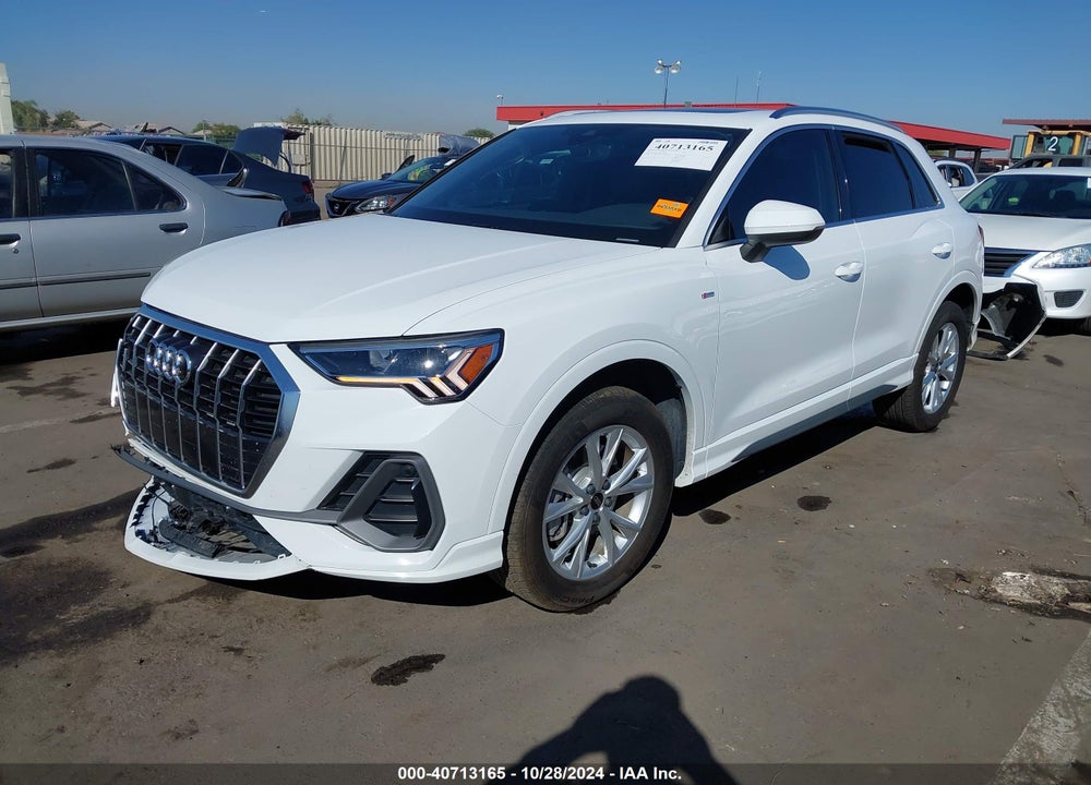 2024 AUDI Q3 PREMIUM 45 TFSI S LINE QUATTRO TIPTRONIC VIN: WA1DECF38R1028586