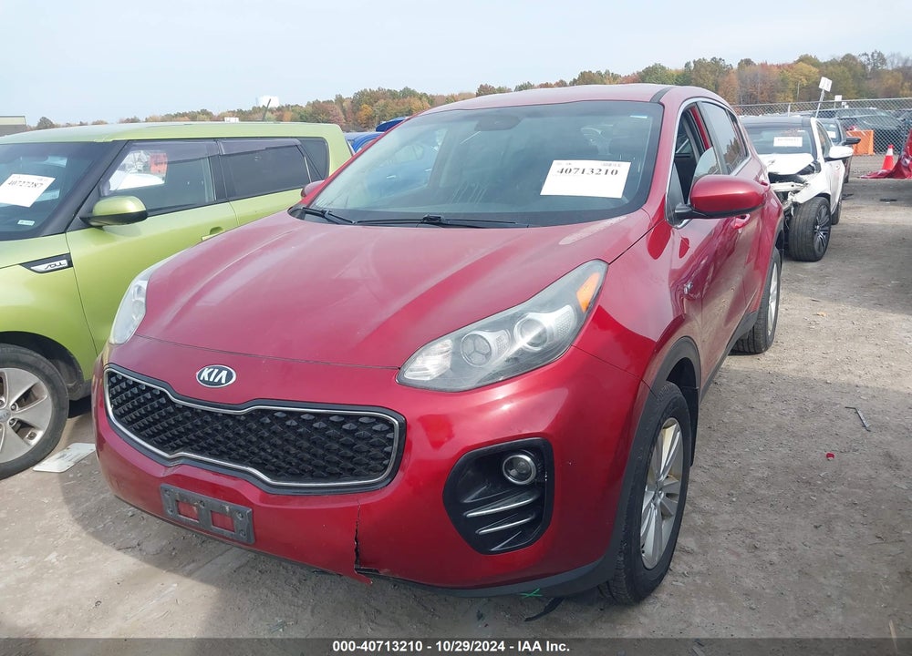 2018 KIA SPORTAGE LX VIN: KNDPMCAC5J7346907