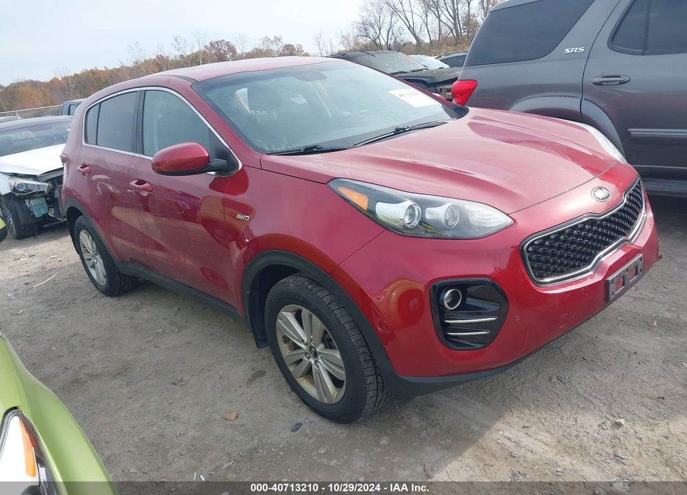 2018 KIA SPORTAGE LX VIN: KNDPMCAC5J7346907