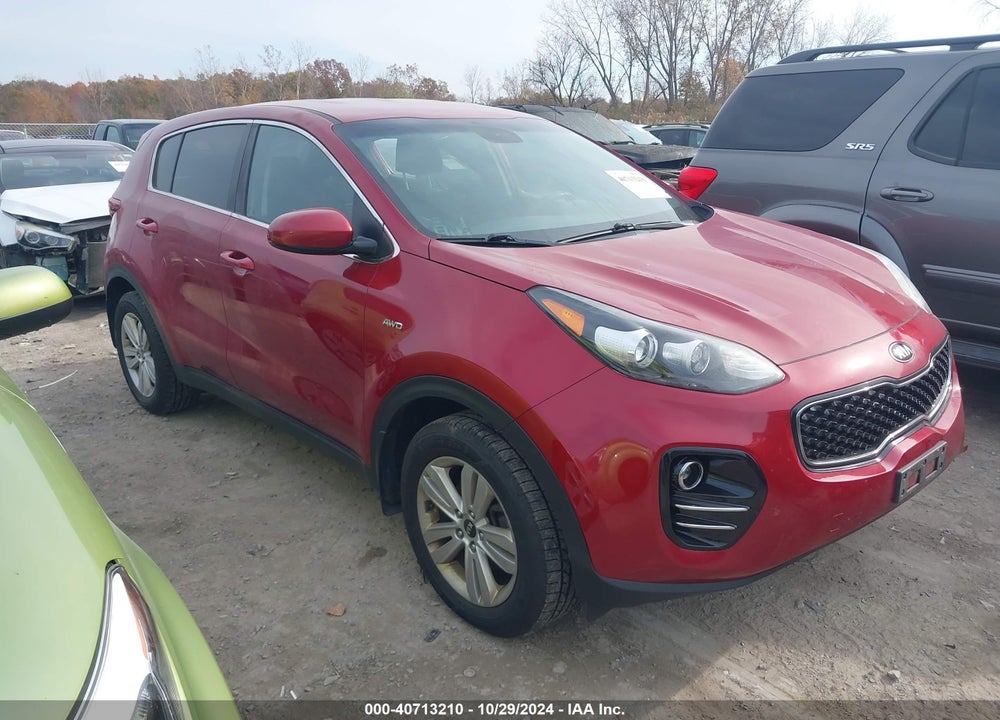 2018 KIA SPORTAGE LX VIN: KNDPMCAC5J7346907