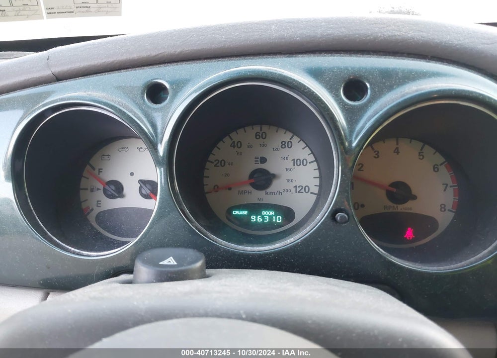 2001 CHRYSLER PT CRUISER VIN: 3C4FY4BB61T643756