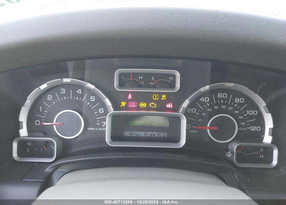 2009 FORD EXPEDITION EL XLT VIN: 1FMFK15529LA07909
