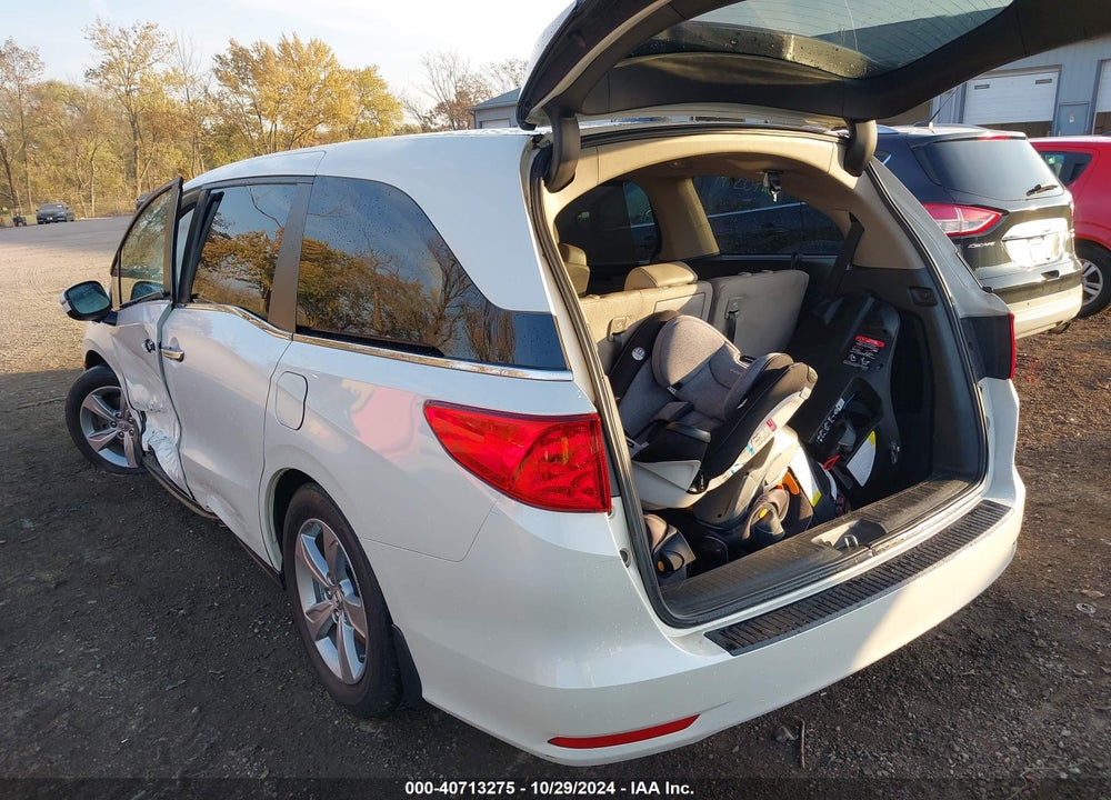 2018 HONDA ODYSSEY EX-L VIN: 5FNRL6H77JB026441