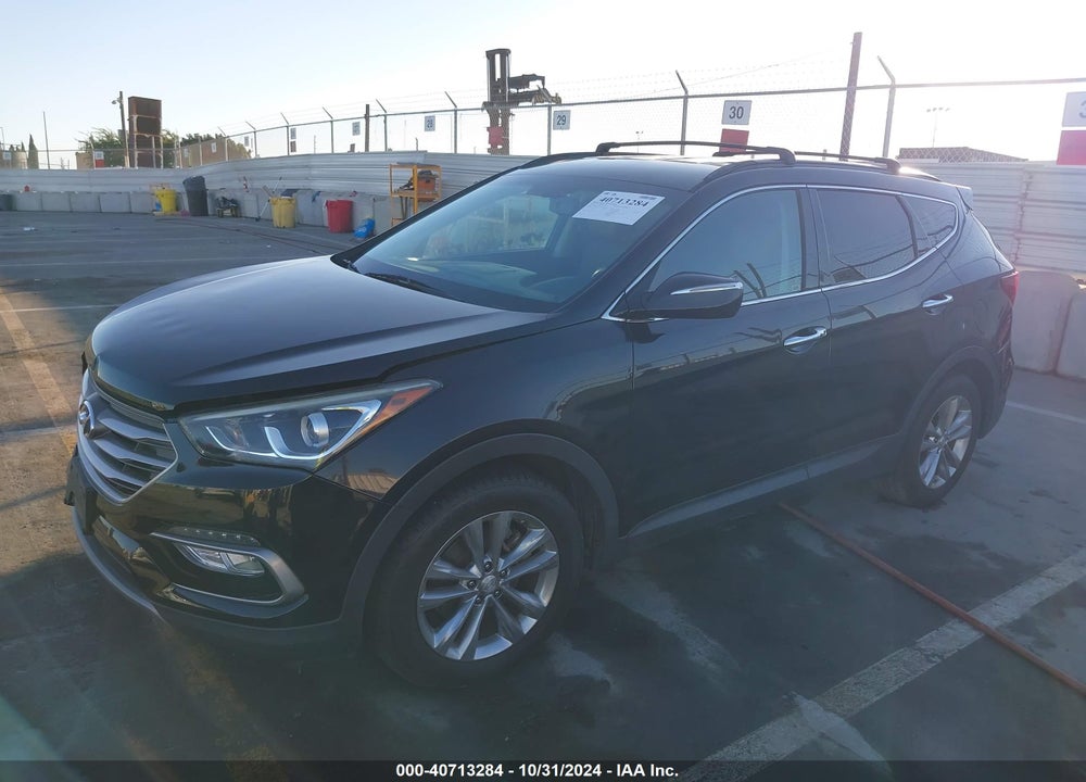 2017 HYUNDAI SANTA FE SPORT 2.0T VIN: 5XYZU4LA3HG480144