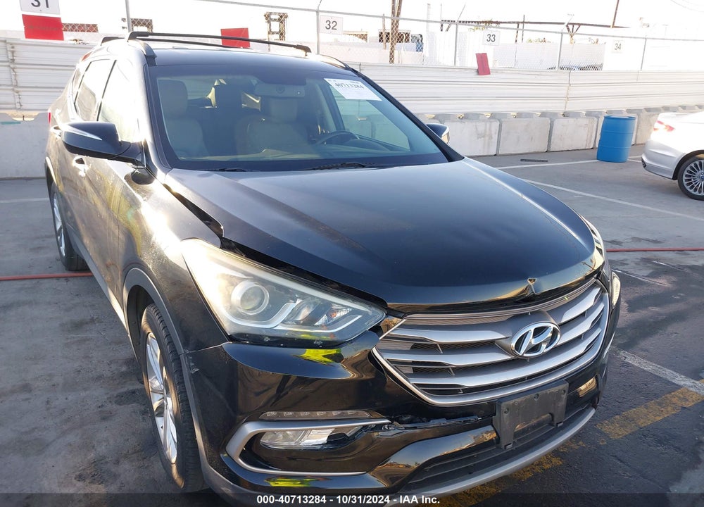 2017 HYUNDAI SANTA FE SPORT 2.0T VIN: 5XYZU4LA3HG480144