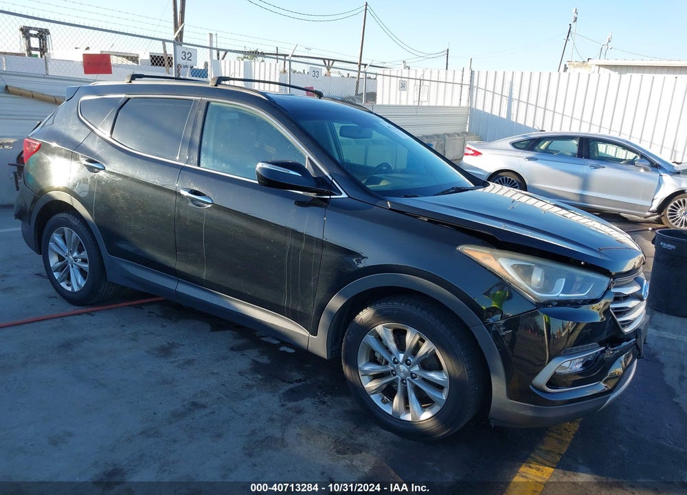 2017 HYUNDAI SANTA FE SPORT 2.0T VIN: 5XYZU4LA3HG480144